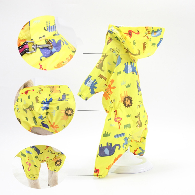 Pet Cute Waterproof Raincoat